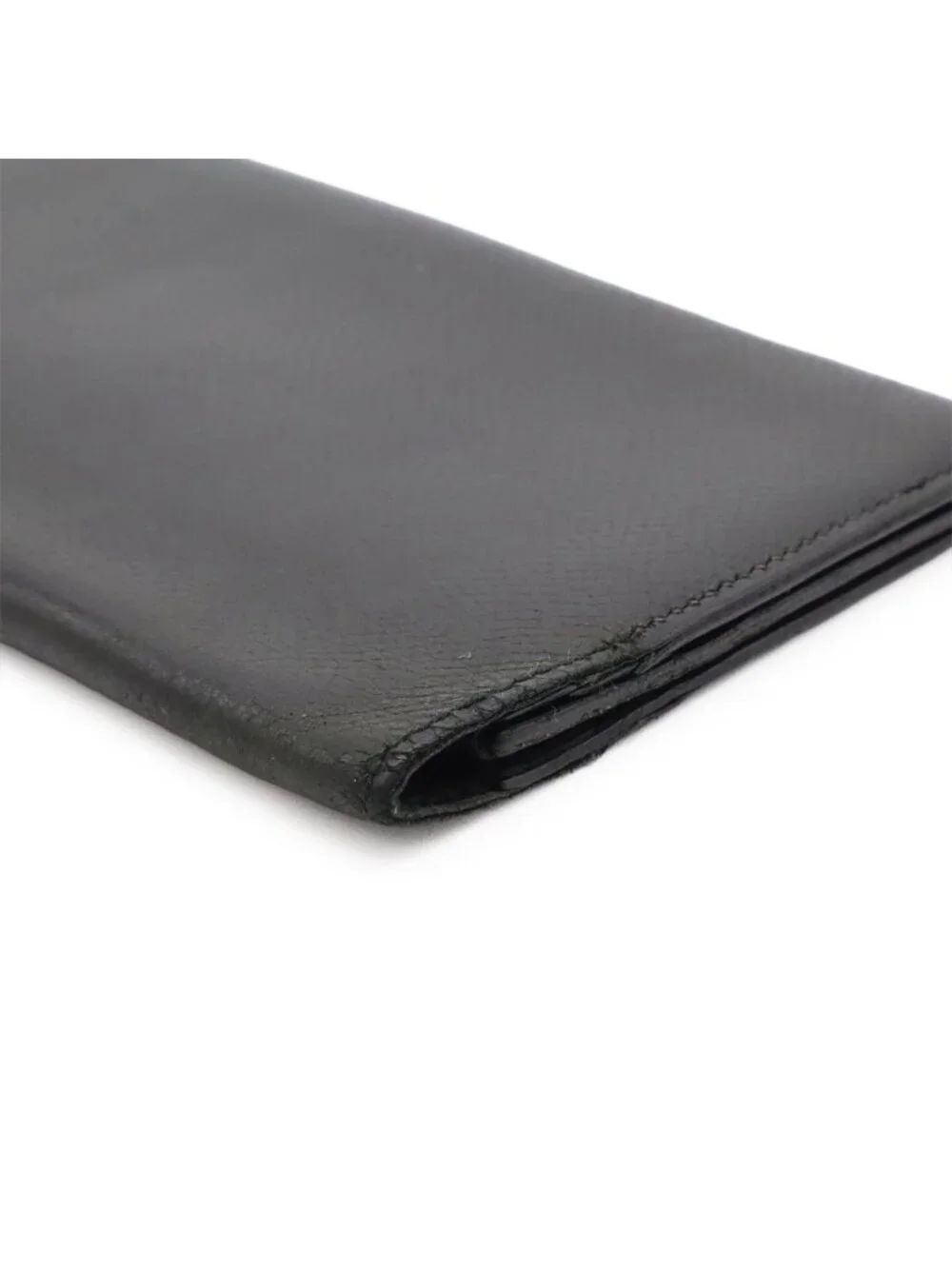 Hermes Mc2 Fleming Bifold Wallet Veau Epsom Black